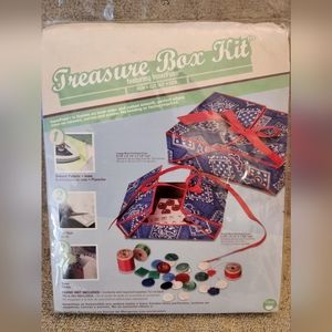 Treasure Box Kit: Iron-Cut Out-Sew, NWT